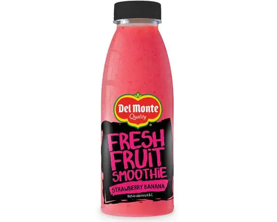 Del Monte Banana And Strawbery Smoothie 300ml  